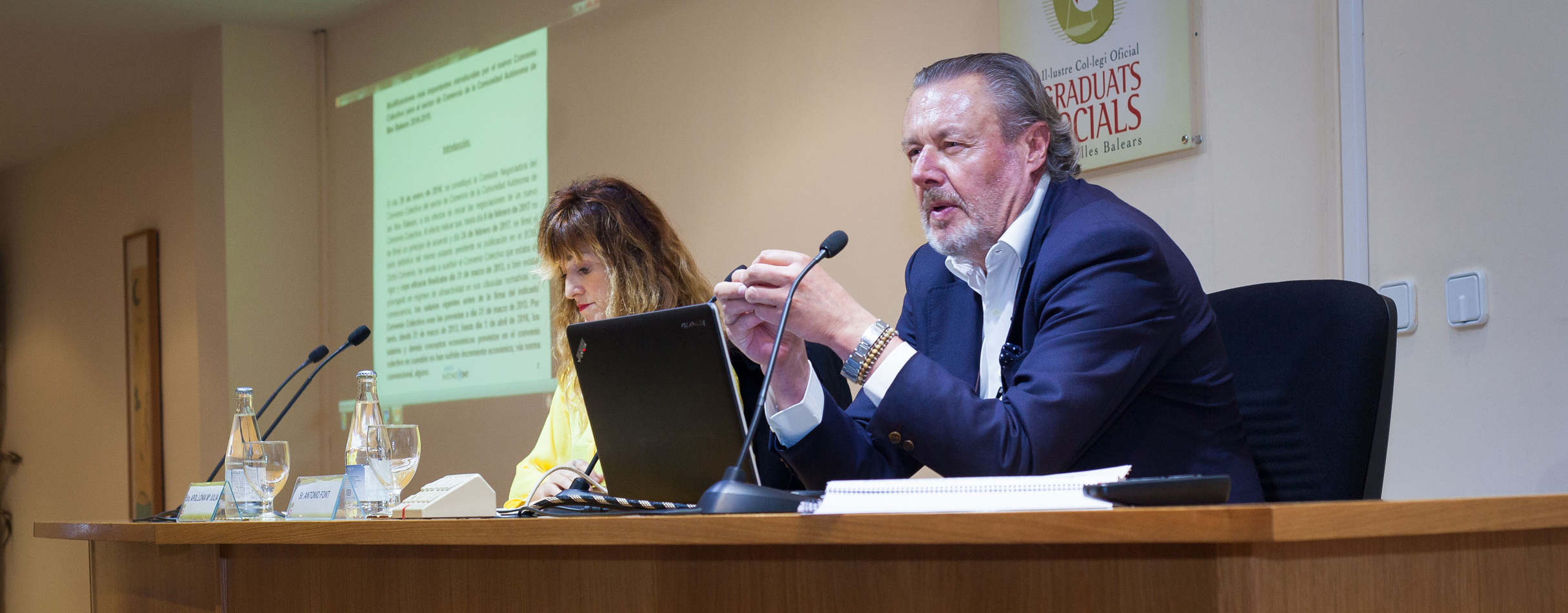 Antonio Font, ponente en el foro sobre el Convenio Colectivo de Comercio de las Illes Balears